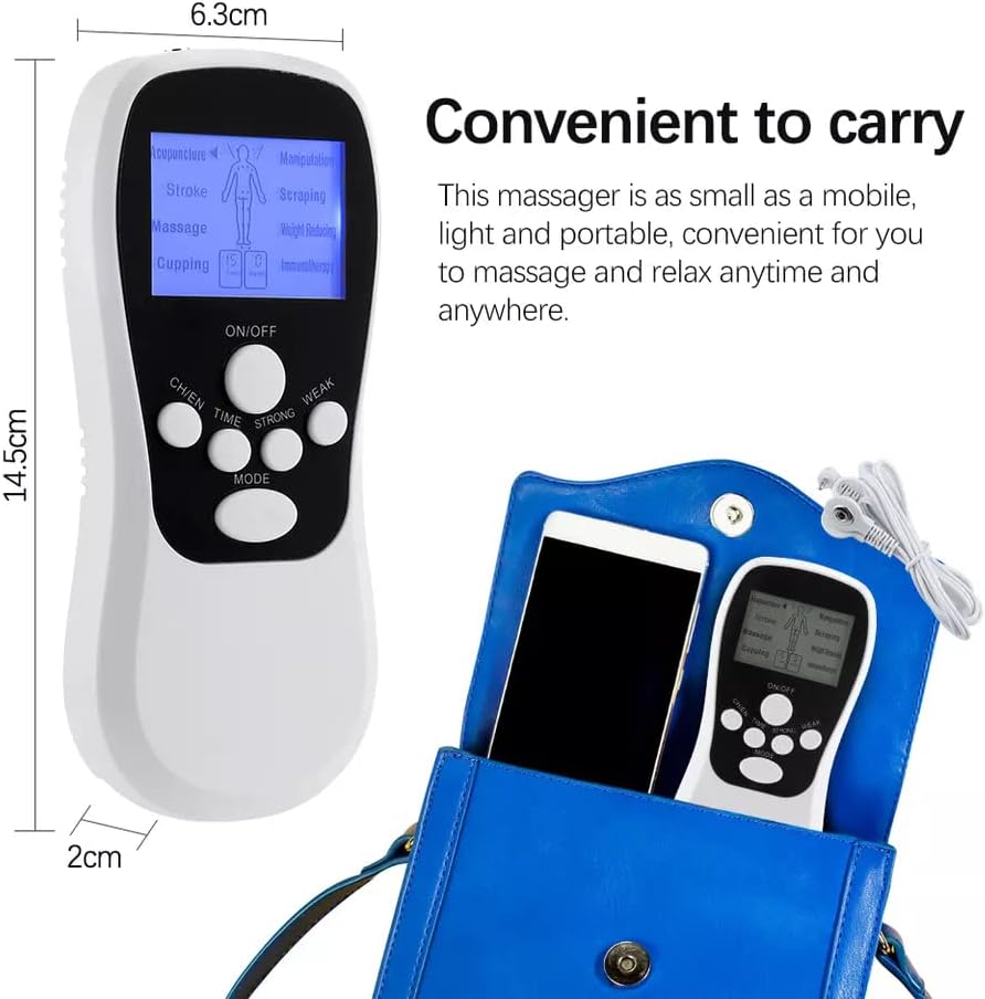 ElectroPulse Mini Massager — Back, Neck & Shoulder Relief
